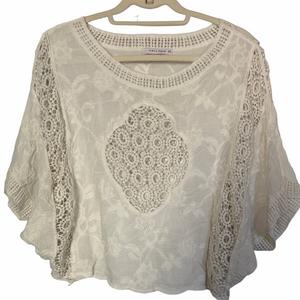 Cellabie Ivory Lace Blouse | EUC | Sz OS